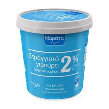 ΜΑΡΑΤΑ STRAINED YOGHURT 2% 1KG
