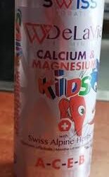 SWISS DELAVIE CALCIUM &MAGNESIUM KIDS 250ML