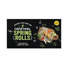 SPRING ROLLS VEGETABLE 60X15GR