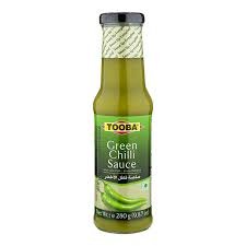 TOOBA GREEN CHILI SAUCE 280GR