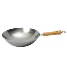 FLAT BOTTOM WOK 33CM 13INCH