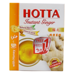 HOTTA INSTANT GINGER WITH HONEY 140GR