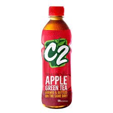 C2 GREEN TEA APPLE 500ML