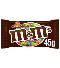 M&MS CHOCOLATE 45GR
