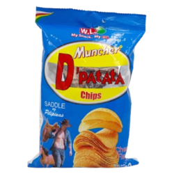 W.L. MUNCHER DPATATA CHIPS CHEESE FLAVOR 60G