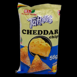 WL TATTOOS CHEDDAR CHIP 56GR