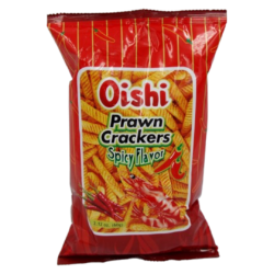 OISHI PRAWN CRACKERS SPICY 60G