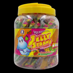 ABC HIPPO JELLY STRAW JAR 1.4KG