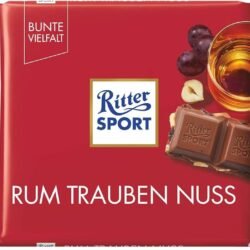 RITTER SPORT RUM TRAUBEN NUSS 100GR
