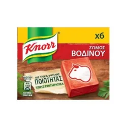 KNORR ΖΩΜΟΣ ΒΟΔΙΝΟ 6PCS 60GR