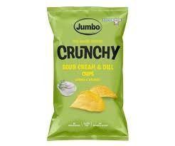 JUMBO CRUNCHY SOUR CREAM & DILL 90GR