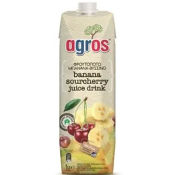 AGROS ΜΠΑΝΑΝΑ ΒΥΣΣΙΝΟ 1LT