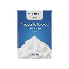ΜΑΡΑΤΑ ΚΡΕΜΑ ΓΑΛΑΚΤΟΣ 35% 200GR