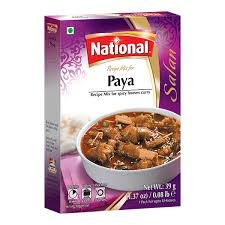 NATIONAL PAYA 39G