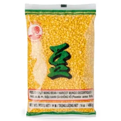 COCK BRAND PEELED SPLIT MUNG BEAN 400GR