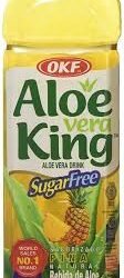 OKF ALOE VERA SUGAR FREE PINEAPPLE 500ML