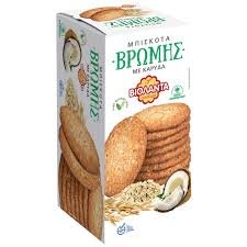 ΒΙΟΛΑΝΤΑ ΜΠΙΣΚΟΤΑ ΒΡΩΜΗΣ ΜΕ ΚΑΡΥΔΑ 200GR