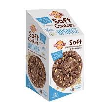 SOFTCOOKIES ΒΡΩΜΗΣ ΜΕ ΜΑΥΡΗ ΣΟΚΟΛΑΤΑ 180G