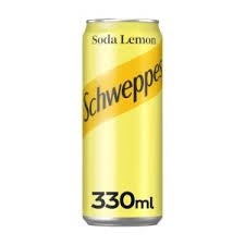 SCHWEPPES SODA LEMON 330ML