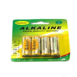 REKTER ALKALINE BATTERY AA 4PACK