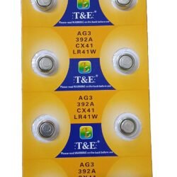 T&E ALKALINE BATTERY LR41