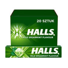 HALLS MILD SPEARMINT