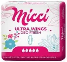 ΣΕΡΒΙΕΤΕΣ MICCI ULTRA WINGS DEO 9PCS