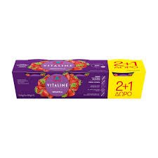 VITALINE ΕΠΙΔ, ΓΙΑΟΥΡΤΙΟΥ ΦΡΑΟΥΛΑ 2+1Δ 540GR