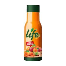 LIFE ΧΥΜΟΣ ΜΗΛ-ΠΟΡΤ-ΚΑΡΟΤ 1L
