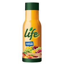 LIFE ΧΥΜΟΣ 9 ΦΡΟΥΤΑ ΜΠΟΥΚΑΛΙ 1L