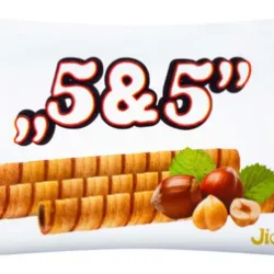 5&5 WAFFER ROLL CHOCOLATE 35GR