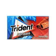 TRIDENT  SENSES SUGAR FREE CINNAMON