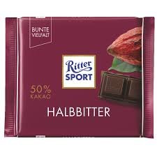 RITTER SPORT HALBBITER 100GR