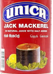 UNICA JACK MACKEREL IN NATURAL JUICE AND SALT 425G