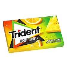 TRIDENT SESNSES SUGAR FREE TROPICAL