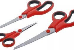 STAINLESS STEEL SCISSORS 3PCS
