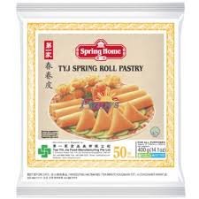 SPRING HOUSE TYJ SPRING ROLL PASTRY 50PCS 400G