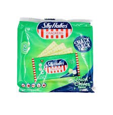 SKYFLAKES CRACKERS SNACKPACK ONION 10PCS 250G