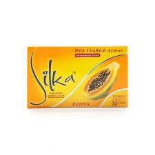 SILKA SKIN WHITENING SOAP 90G