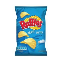 RUFFLES BBQ ΚΥΜΑΤΙΣΤΑ 105GR