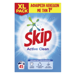 SKIP ΚΟΥΤΙ ACTIVE CLEAN 45MEZ 2.925KG