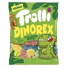 TROLLI DINOREX WITH SOUR BITE 100GR