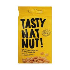 TASTY NAT NUT ΦΥΣΤΙΚΙΑ ΨΗΜΕΝΑ ΑΛΑΤΙΣΜΕΝΑ 101GR