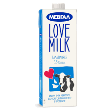 ΜΕΒΓΑΛ LOVE MILK ΠΛΗΡΕΣ 3,5% 1LT