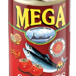 MEGA SARDINES IN TOMATO SAUCE CHILI 155GR