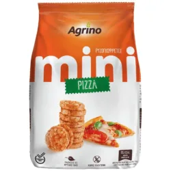AGRINO MINI ΡΥΖΟΓΚΟΦΡΕΤΑ PIZZA 50GR