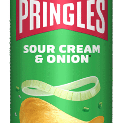 PRINGLES CHIPS CREAM AND ONION 165GR