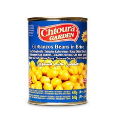 CHTOURA GARDEN BOILED CHICKPEAS 400GR