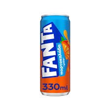 FANTA ΠΟΡΤΟΚΑΛΑΔΑ ΜΠΛΕ 330ML