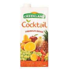GREENLAND COCKTAIL JUICE DRINK 1L